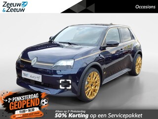 Renault 5 urban range iconic cinq 40 kWh | Bleu d'Or 3/25 | Pack Winter | Carplay | Gouden Velgen | Unieke Uitvoering |