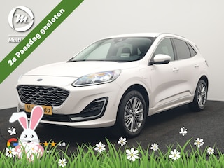 Ford Kuga 2.5 Vignale PHEV 225pk Dealer O.H. | Adaptive Cruise | Head Up | 360 Camera | Bang & Olufsen | Lederen Sportstoelen Memory & Verwarmd | Stuur Verwarmd | Apple Carplay | Keyless | Blis | Navigatie | DAB | Virtual | Plug In Hybrid