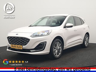 Ford Kuga 2.5 Vignale PHEV 225pk Dealer O.H. | Adaptive Cruise | Head Up | 360 Camera | Bang & Olufsen | Lederen Sportstoelen Memory & Verwarmd | Stuur Verwarmd | Apple Carplay | Keyless | Blis | Navigatie | DAB | Virtual | Plug In Hybrid