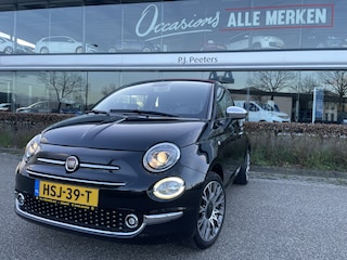 Fiat 500 1.2 Lounge Airco - Apple carplay - Cruise control - Parkeersensor achter - Navigatiesysteem - Radio - Bluetooth - Licht metalen velgen 16 inch - Start/stop systeem - Elektrische ramen voor - Led dagverl