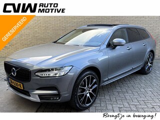 Volvo V90 2.0 D5 235pk | Panoramadak | Leder interieur | 360 camera | Adaptieve cruise | Pilot assit | Head up | Elektrisch wegklapbare trekhaak | BLIS | 20 inch LMV | Stoelverwarming voor&achter | Stuurverwarming | Apple CarPlay / Android Auto | Elektrische achterklep | Volledig onderhouden!