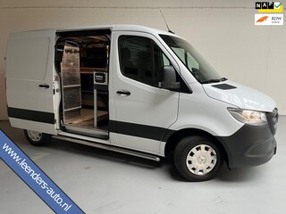 Mercedes-Benz Sprinter SERVICEWAGEN 314 2.2 CDI 140PK euro6 L1H1 Sortimo inrichting, 2xschuifdeur, M-bux, Laadkraan RIJKLAARPRIJS!