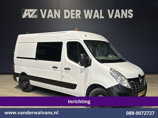 Renault Master 2.3 dCi 136pk L2H2 inrichting Airco | Camera | Apple Carplay | Omvormer Chauffeursstoel, 2500kg Trekhaak, Android Auto, Cruisecontrol