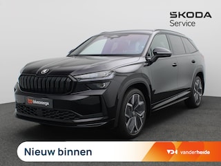 Skoda Kodiaq 1.5 TSI PHEV Sportline Business 204PK DSG Matrix led, Trekhaak, Adaptive cruise, side assist, Stoelverwarming, Navi via Apple Carplay/Android Auto, Keyless, Alarm, 20" lichtmetaal