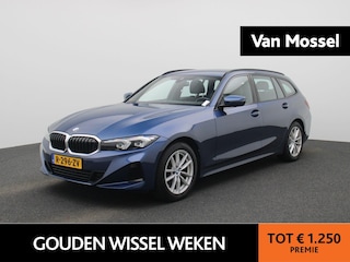 BMW 3-serie Touring 318i AUTOMAAT | LEDER | NAVIGATIE | APPLE CARPLAY | PARKEERSENSOREN