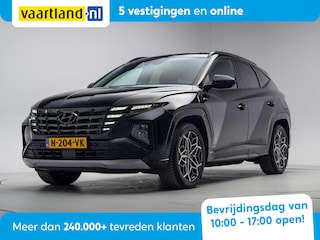 Hyundai Tucson 1.6 T-GDI HEV N Line Aut. [ Trekhaak 360°Cam Stoelkoeling/verwarming Krell-Audio ]