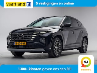 Hyundai Tucson 1.6 T-GDI HEV N Line Aut. [ Trekhaak 360°Cam Stoelkoeling/verwarming Krell-Audio ]
