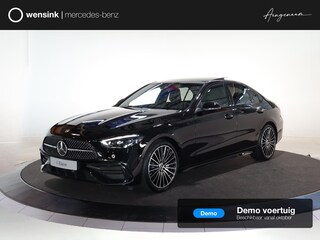 Mercedes-Benz C-klasse 180 Business Solution AMG | Panoramaschuifdak | Night | 19 inch LM Velgen | Trekhaak | 360 Camera | Memory Elek. stoelen