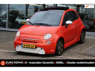 Fiat 500 24kwh PANO-DAK LEDER