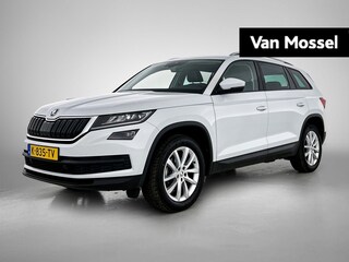 Skoda Kodiaq 1.5 TSI Business Edition 150 PK Trekhaak afneembaar | Cruise Control Adaptief | Achteruitrij Camera | Elektrische Achterklep | Climate Control | Stoelverwarming | Half Lederen Bekleding |