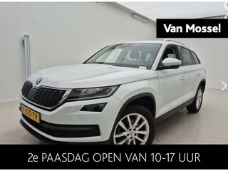 Skoda Kodiaq 1.5 TSI Business Edition 150 PK Trekhaak afneembaar | Cruise Control Adaptief | Achteruitrij Camera | Elektrische Achterklep | Climate Control | Stoelverwarming | Half Lederen Bekleding |