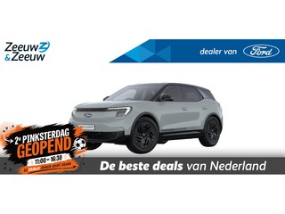 Ford Explorer Collection Extended Range RWD 79 kWh | Verwachte in juni | Limited Edition Uitvoering | Prijs Inclusief €1.500,- Ford Voordeel | 579km WLTP Rijbereik | Trekhaak | Cactus Grey | Verwarmbaar Stuur | Verwarmbare Voorstoelen | 20" lichtmetalen velgen | Elektrisch Bedienbare Achterklep