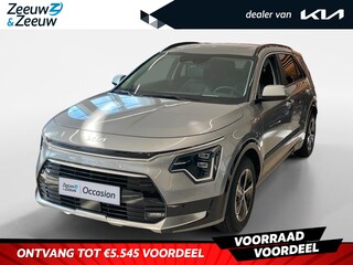 Kia Niro 1.6 GDi DynamicPlusLine | Airco | Navi | Camera | Stoelverwarming | Stuurverwarming | Schuifdak | Leder | DIRECT LEVERBAAR | VOORRAAD |