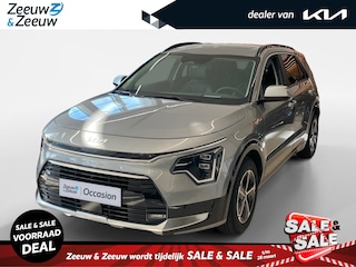 Kia Niro 1.6 GDi DynamicPlusLine | Airco | Navi | Camera | Stoelverwarming | Stuurverwarming | Schuifdak | Leder | DIRECT LEVERBAAR | VOORRAAD |