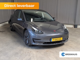 Tesla Model 3 Standard RWD Plus 60 kWh | Pano| ACC | Memory | Leder | W.Pomp | Keyless | St. Verwarming | Navi | ECC | BLIS | Pano| ACC | Memory | Leder | W.Pomp | Keyless | Navi | ECC | BLIS | Stoelverw. |