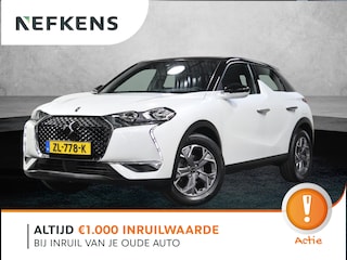 DS 3 1.2 100PK Business | AppleCarPlay/AndroidAuto | Armsteun | Bluetooth | LED | Navigatie | Climate Control | Cruise Control | Keyless | DAB Radio | Privacy Glass | Parkeersensoren | Isofix |