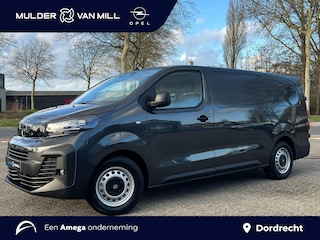 Opel Vivaro Electric L3 75 kWh 136pk | ACTIE! | 8 jaar garantie | 0% financial lease| NAVI | Apple Carplay | Android Auto | Parkeersensoren voor- en achter | Achteruitrijcamera | Dode hoek detectie | Mistlampen | Licht- en regensensor | Automatische verlichting | Digital cockpit | Tussenwand comfort met raam | Houten afwerking laadruimte | Reservewiel | van €48.710 voor €35.850 ex. BTW rijklaar