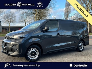 Opel Vivaro Electric L3 75 kWh 136pk | ACTIE! | 8 jaar garantie | 0% financial lease| NAVI | Apple Carplay | Android Auto | Parkeersensoren voor- en achter | Achteruitrijcamera | Dode hoek detectie | Mistlampen | Licht- en regensensor | Automatische verlichting | Digital cockpit | Tussenwand comfort met raam | Houten afwerking laadruimte | Reservewiel | van €48.710 voor €35.850 ex. BTW rijklaar