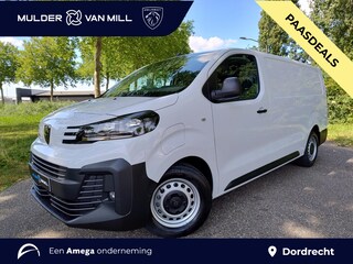Peugeot Expert L3 75 kWh 136pk | ACTIE! | 8 jaar garantie | 0% financial lease | Houten afwerking laadruimte | LED laadruimteverlichting | NAVI | Multimedia | Apple Carplay | Android Auto | Achteruitrijcamera | Parkeersensoren voor en achter | Dode hoek detectie | Digitale cockpit | Stuurwielbediening | Tussenwand comfort met raam | Bestuurdersstoel comfort | Bank voorpassagiers | Mistlampen | Licht- en regensensor | Reservewiel | van €48.260 voor €35.475 ex. BTW rijklaar