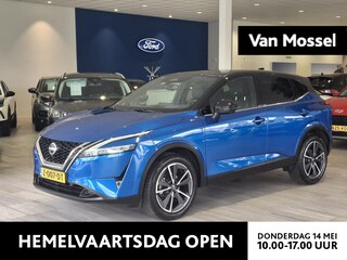 Nissan Qashqai 1.3 MHEV Xtronic Tekna | Trekhaak | HUD | Elektrische stoel | BLIS | NAV | KeyLess |