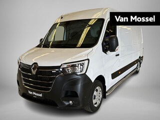 Renault Master T35 2.3 dCi 135 L3H2 Work Edition | Airconditioning | Cruise control Standaard | Connectiviteit | Navigatie | Lederen bekleding  | Park Distance Control achter | Achteruitrijcamera | 2 zitplaatsen rechtsvoor | Verlengde of verhoogde carrosserie | Schuifdeur rechts | Achterdeuren |