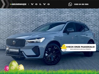 Volvo XC60 2.0 T6 Plug-in hybrid AWD Ultra Black Edition | Harman Kardon Audio | Head-up Display | 360 Graden Camera | Panoramadak | Lichtmetalen Velgen 21 inch | Elektrisch Verstelbare Voorstoelen | Keyless Entry | BLIS