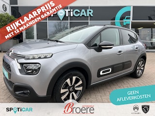 Citroën C3 1.2 83pk Shine Navigatie via apple carplay of android auto