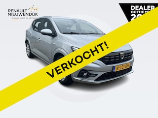 Dacia Sandero 1.0 TCe 90 Comfort / AIRCO / APPLE CARPLAY / ANDROID AUTO / PARKEERSENSOREN
