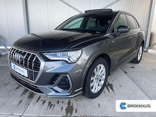 Audi Q3 35 TFSI Pro Line S 150pk S-tronic/AUTO | Achteruitrijcamera | Cruise control | Navigatie | Panoramadak | Elektrische verstelbare voorstoelen | Elektrische achterklep | 18" LMV