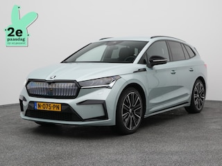 Skoda Enyaq iV 60 Founders Edition Silver | CAMERA | KEYLESS | STUURVERW. | TREKHAAK