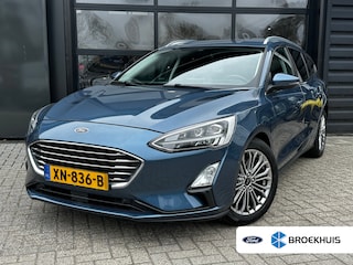 Ford Focus Wagon 1.0 125 PK Titanium-X | TREKHAAK AFNB.| ADAPTIEVE CRUISE CONTROL| HEAD-UP| B&O SOUND| STUUR, STOEL EN VOORRUITVERWARMING| CAMERA + SENSOREN| FULL LED KOPLAMPEN| KEYLESS|