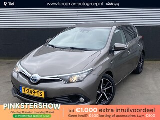 Toyota Auris 1.8 Hybrid Dynamic Navigatie, achteruitrij camera, cruise control, keyless entry- & start, automaat!