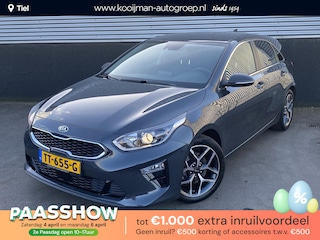Kia Ceed 1.0 T-GDi DynamicPlusLine Nieuw geleverd en dealeronderhouden, Cruise control, parkeersensoren, keyless, stoel- & stuurwiel verwarmd, achteruitrij camera,