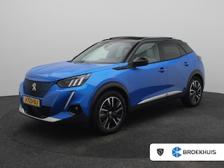 Peugeot 2008 EV Allure 50 kWh | Panoramadak | Stoelverwarming | Trekhaak | Dodehoekbewaking | Achteruitrijcamera | Alcantara Bekleding