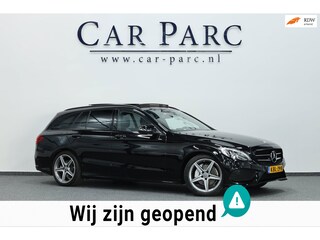 Mercedes-Benz C-klasse Estate 180 AMG Line LED/PANORAMADAK/LEER+S.VERWARMIN/18"LMV/CAM/CRUISE/ECC/12 MDN GARANTIE!