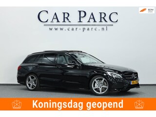 Mercedes-Benz C-klasse Estate 180 AMG Line LED/PANORAMADAK/LEER+S.VERWARMIN/18"LMV/CAM/CRUISE/ECC/12 MDN GARANTIE!