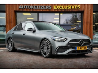 Mercedes-Benz C-klasse 200 4MATIC AMG Line Burmester Panodak Ambient 360 Camera Dode Hoek Keyless