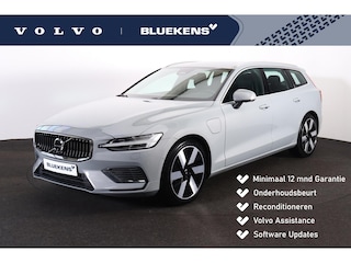Volvo V60 T6 Recharge AWD Core Bright - IntelliSafe Assist & Surround - 360º Camera - Adaptieve LED koplampen - Verwarmde voorstoelen, stuur & achterbank - Parkeersensoren voor & achter - Elektr. bedienb. voorstoelen met geheugen - 19' LMV