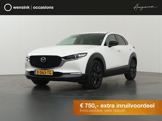 Mazda CX-30 2.0 e-SkyActiv-G M Hybrid Sportive | Trekhaak | Dodehoekdetectie | HUD | Apple Carplay/Android Auto | Elektrisch bedienbare achterklep | Stoelverwarming | Lane Assist |