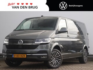 Volkswagen Transporter 2.0 TDI L2H1 28 Highline DC | Trekhaak | Leder | LED | Achteruitrijcamera | Navigatie | Cruise Control | Automaat |