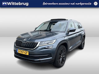 Skoda Kodiaq 2.0 TSI 4x4 Style / AUTOMAAT/ 190 PK/ PANO/ ELEK. TREKHAAK/ CAMERA/ PARK. SENSOREN/ MEMORY SEATS/ DODE HOEK/ KEYLESS/ LED/ ELEK. ACHTERKLEP/ STOELVERWARM./ SMARTLINK/ ADAPT. CRUISE/ NAVI/ CLIMA/ DAB