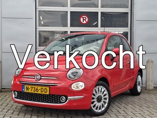 Fiat 500 1.2 Pop | Android Auto/Apple Carplay | Lichtmetalen Velgen 15" | Parkeersensoren Achter | Airco |