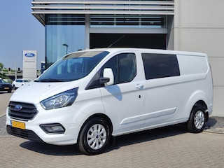 Ford Transit Custom 2.0 TDCi 130PK 300 L2H1 Limited Dubbele Cabine | LENTEDEALS| Navigatie | Trekhaak | Carplay | Parkeersensoren