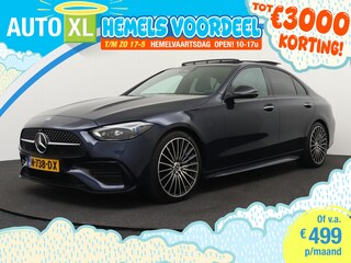 Mercedes-Benz C-klasse 180 AMG Night-Pack Pano-dak Laser-LED 360*Camera