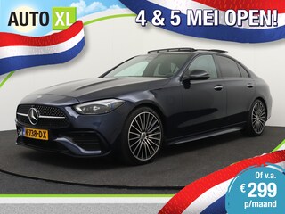 Mercedes-Benz C-klasse 180 AMG Night-Pack Pano-dak Laser-LED 360*Camera