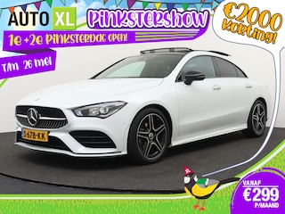 Mercedes-Benz CLA 180 AMG Night-Pakket Pano-dak Camera Sfeerverlichting