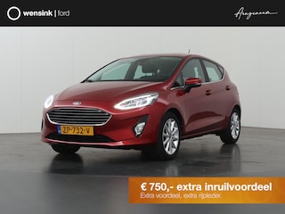 Ford Fiesta 1.0 EcoBoost Titanium | Trekhaak | Winterpakket | Parkeercamera | Navigatie | DAB | Climate Control | Cruise Control |