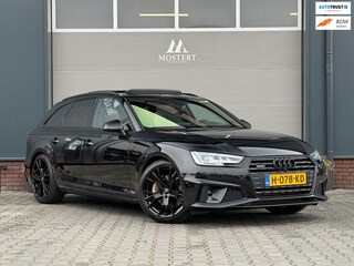 Audi A4 Avant 45 TFSI/245pk quattro Sport S line black edition|2019|3x S-line|Dealer|Pano|HUD|B&O|Luxe leder|Trekhaak|19" LMV