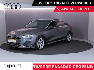 Audi A3 Sportback 40 TFSI e S edition 204 pk S-tronic | Verlengde garantie | Navigatie | Parkeersensoren (Park assist) | Achteruitrijcamera | Adaptieve cruise control | Stoelverwarming | S-Line |