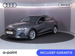 Audi A3 Sportback 40 TFSI e S edition 204 pk S-tronic | Verlengde garantie | Navigatie | Parkeersensoren (Park assist) | Achteruitrijcamera | Adaptieve cruise control | Stoelverwarming | S-Line |